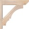 Ekena Millwork Balboa Slat Smooth Outlooker, Douglas Fir, 5 1/2"W x 22"D x 22"H OUT06X22X22BOA06SDF - alternate 3